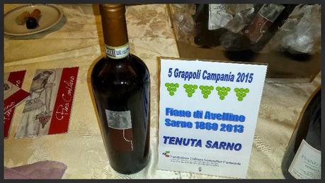I edizione 5 Grappoli Campania 2015 di Bibenda e di Fondazione Italiana Sommelier al Gran Caffè Gambrinus