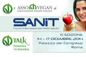 Sanit: dal 14 al 17 dicembre a Roma si parla di alimenti e salute