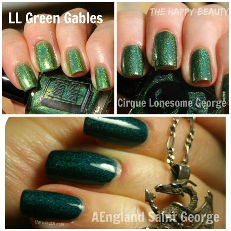 [VS] Cirque Lonesome George vs Literary Lacquers Green Gables