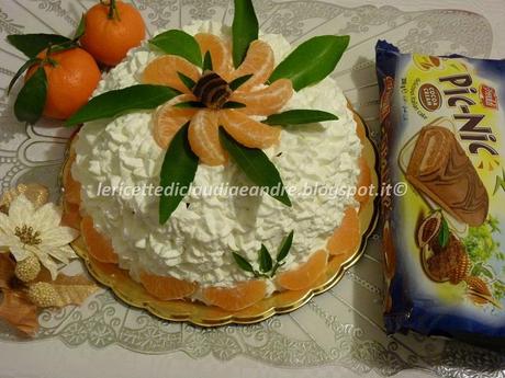 Zuccotto con clementine, amaretti e Roll Pic - Nic al cacao, Freddi