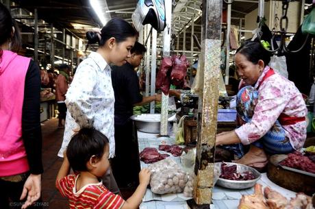 Boeung Keng Kang Market phnom penh cambogia