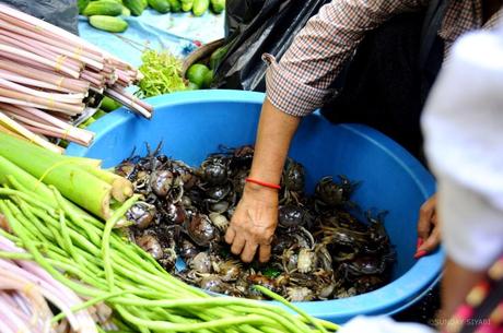 Teuk Thla market phnom penh cambogia 