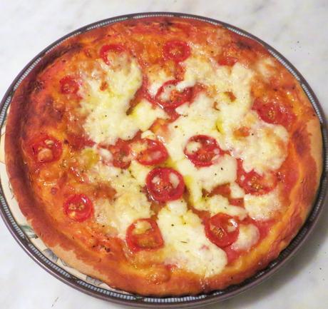 pizza pomodorini e bufala