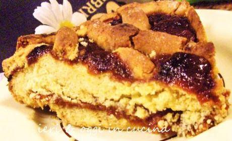 Crostata con farina integrale e marmellata (Savòr)