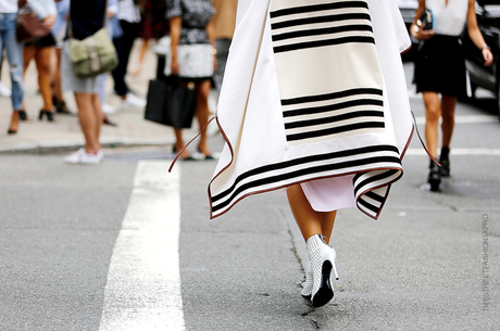 In the Street...Slit skirt with lace closure