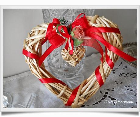 fuori porta a forma di cuore,   regalino, regalo handmade