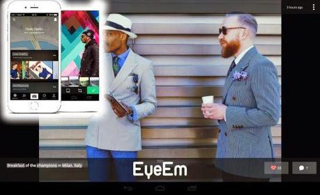 EyeEm: 20 filtri fotografici gratis per modificare immagini