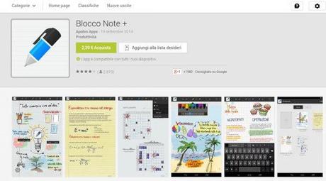 Blocco Note     App Android su Google Play