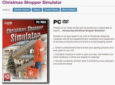 Christmas Shopping simulator. Modo smart di promuoversi con un'app :-)