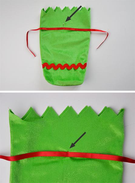 Easy DIY gift bags with boxed corners. No drawstring casing necessary! Tutorial on www.cucicucicoo.com 