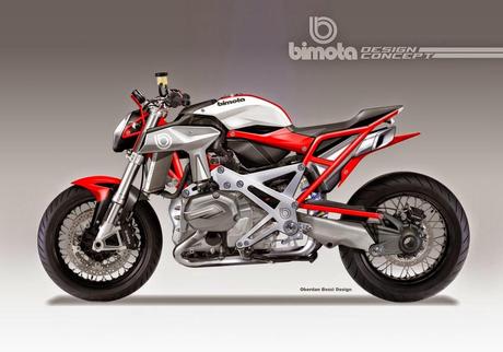 Design Corner - Bimota BB4-S Cafè Fighter Concept by Oberdan Bezzi