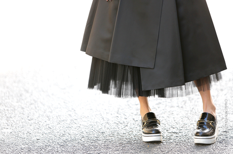 In the Street...Tulle Skirt...For vogue.it