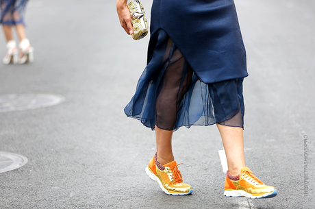 In the Street...Tulle Skirt...For vogue.it