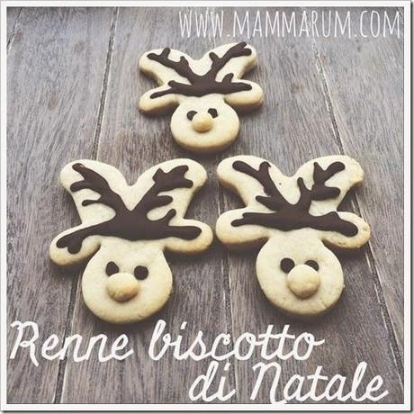 Biscotti renne di Natale