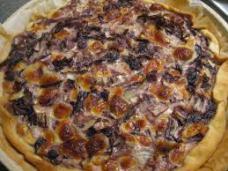 Torta salata di tofu e cavolo nero dent