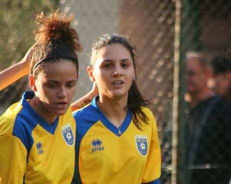 Colucci, capitano del Nazareth, terza in classifica all'esordio nella serie C  di calcio a 5 femminile