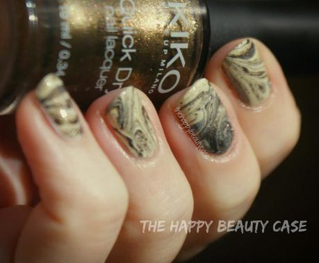 [Winter Nail Art Challenge] #7 Ornaments (in yellow and brown)