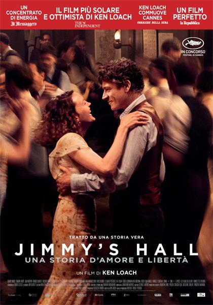 Locandina italiana Jimmy's Hall - Una storia d'amore e libertà