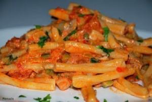 |⇨ Casarecce con acciughe e pomodori |⇨ Casarecce con acciughe e pomodori