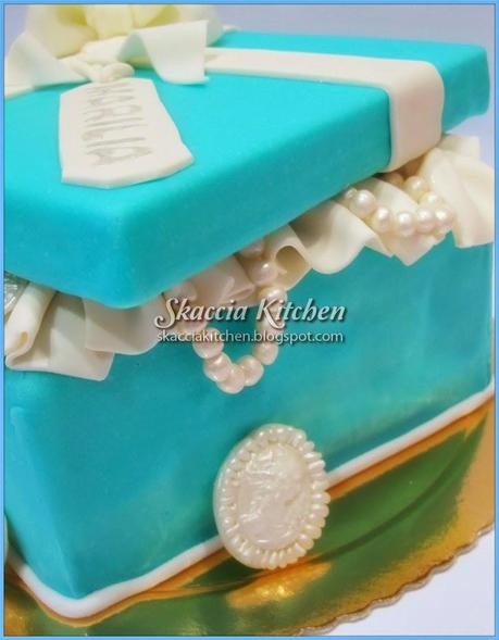 Tiffany Box Cake