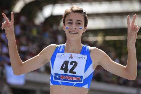 MILANO. Ilaria Verderio e Nadir Cavagna gli atleti lombardi Under 20 dell’anno.