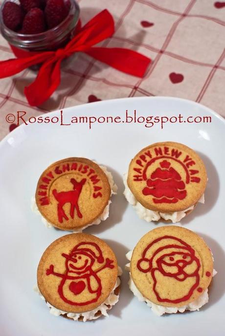 XMAS COOKIES AL CARDAMOMO E CANNELLA FARCITI ALLA CREMA DI LATTE