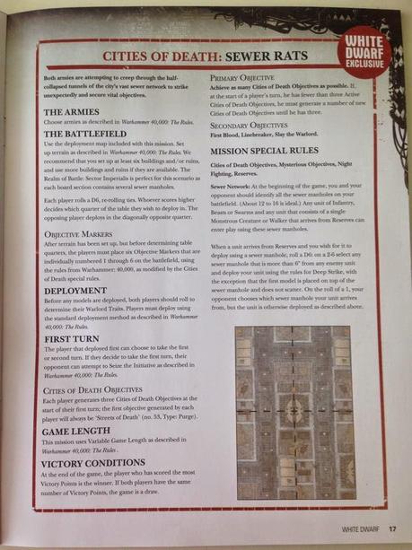 White Dwarf 48: altre missioni e minigiochi nell'attesa di End Times White Dwarf 48: altre missioni e minigiochi nell'attesa di End Times
