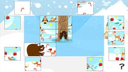 puzzle natale app gioco