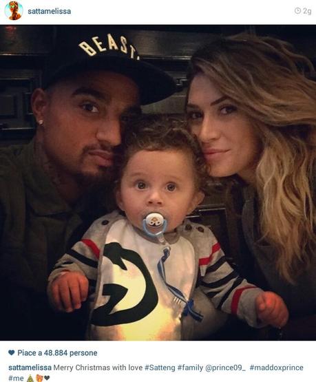 Maddox Prince Boateng: Melissa Satta e Kevin pubblicano la sua prima foto