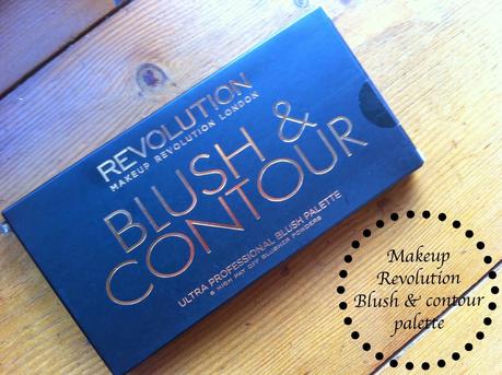 Makeup Revolution BLUSH & CONTOUR palette in HOT SPICE