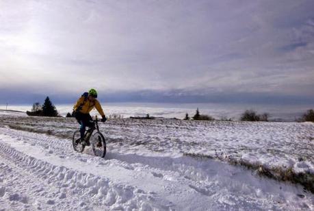 #mtb #28122014 #neve #freddo #finalmenteinvernovero