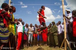 salto in alto. Masai 