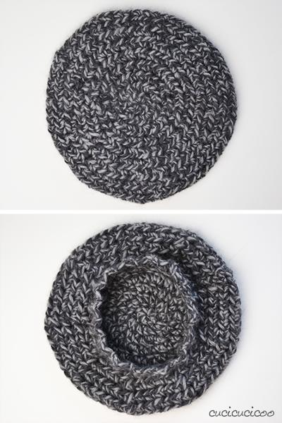 Crochet hats: the Ayer's Rock pattern and a slouchy beret | www.cucicucicoo.com