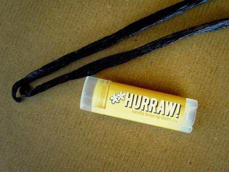 Hurraw! Vanilla bean lip balm