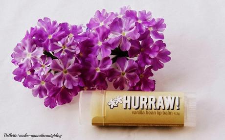 Hurraw! Vanilla bean lip balm