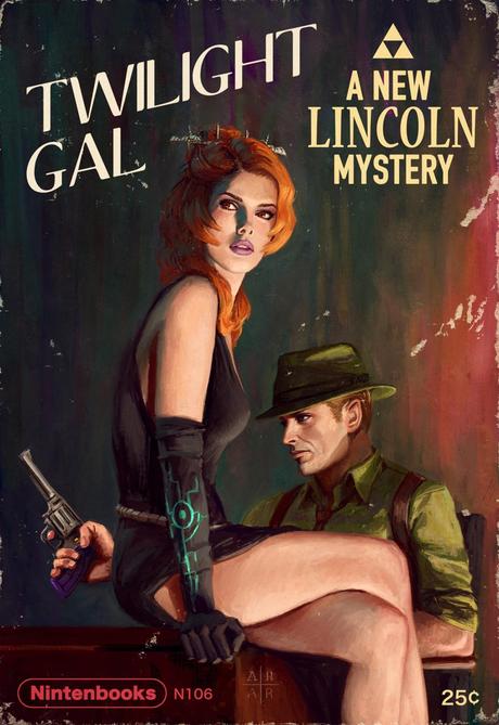 Ora anche i personaggi di Nintendo hanno le loro copertine pulp - Notizia Immagine leccata da Marco Perri e Alessio Pianesani