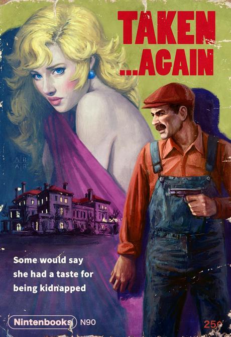 Ora anche i personaggi di Nintendo hanno le loro copertine pulp - Notizia Immagine leccata da Marco Perri e Alessio Pianesani