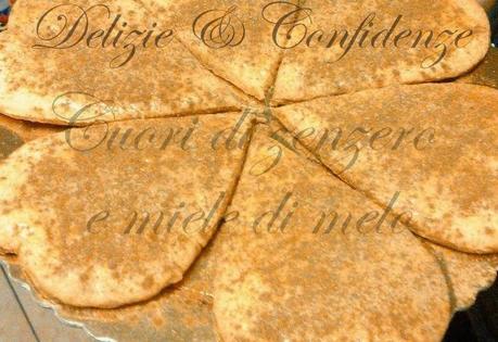 Cuori allo zenzero e miele di melo Cuori allo zenzero e miele di melo