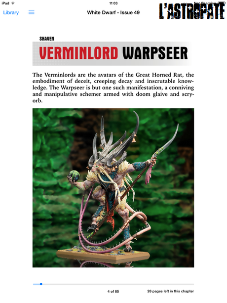 White Dwarf 49: immagini dei Grandi Infesti White Dwarf 49: immagini dei Grandi Infesti