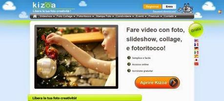 Kizoa: fare video con foto, slideshow, collage e fotoritocco