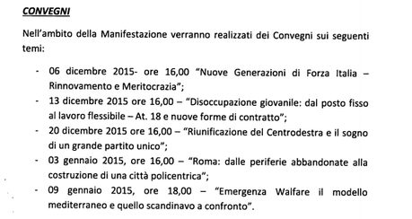 Il disgustoso mercatino di Natale di fronte a San Giovanni? In realtà è la Festa di Forza Italia. Una storia incredibile di squallore, degrado, presa in giro