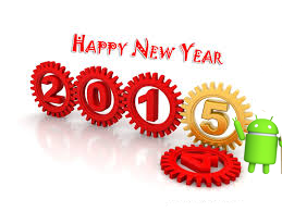 Buon 2015 :-) Foto di auguri con un tocco di Android da mandare ai vostri amici su Whatsapp, Fb, ecc.