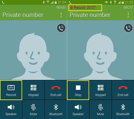 Come attivare la registrazione delle chiamate sul Galaxy S5 con Android Lollipop