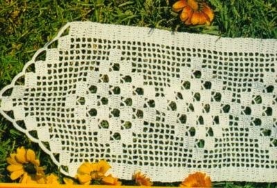 Schemi per il filet: Striscia con archetti Schemi per il filet: Striscia con archetti