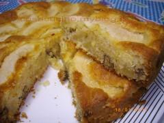 torta di mele e noci,cucina,ricette,ricetta,noci,torte,torta,mele,recipes,ricette di sardegna,crostata