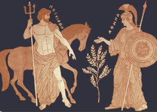 Nascita dell’olivo nel mito greco