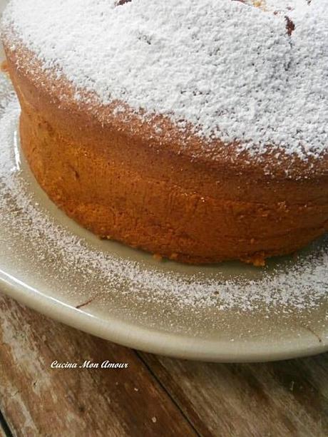 Chiffon Cake all'Arancia e Benveuto 2015