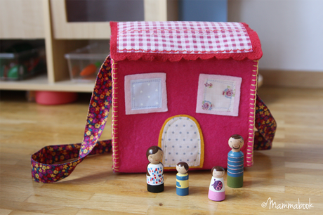 Tutorial: borsa casetta fai da te – DIY house bag