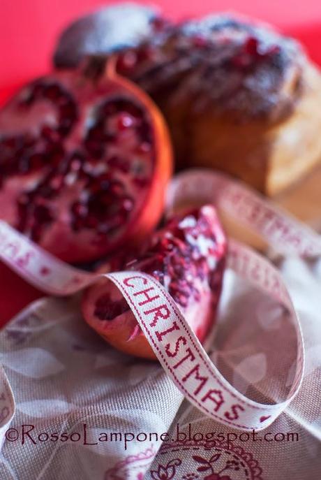 PANDOLCE CON CANNELLA E MELOGRANO.... e buona Befana!