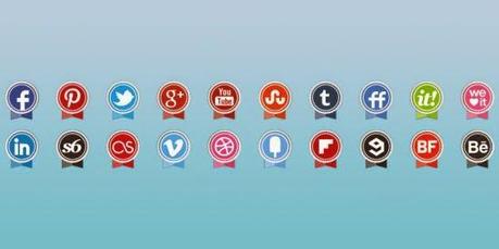 20 icone social network